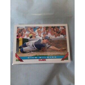 1993 Topps Gold Baseball Rick Wilkins #721 Chicago Cubs